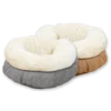 All For Paws Lambswool Donut Bed -PetPlezier Verkoopwinkel all for paws lambswool donut bed
