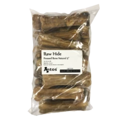 Antos Raw Hide Pressed Bone Natural 5