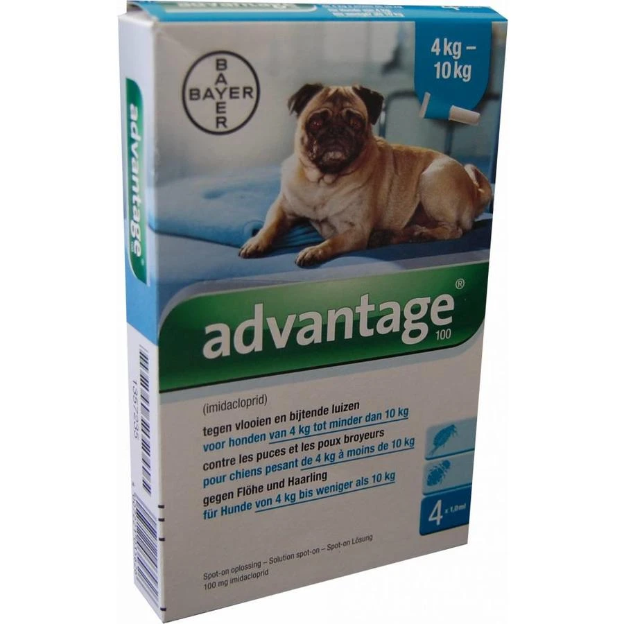 Bayer Advantage Voor Honden 4 Pipetten 5 Bayer Advantage Voor Honden 4 Pipetten - Afbeelding 3