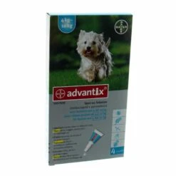 Bayer Advantix Spot On Hond 4 Pipetten -PetPlezier Verkoopwinkel bayer advantix spot on hond 4 pipetten 1