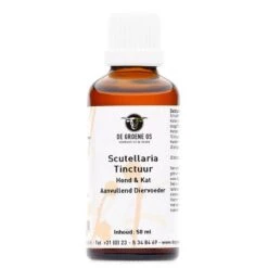 De Groene Os Scutellaria Tinctuur Hond & Kat 50ml