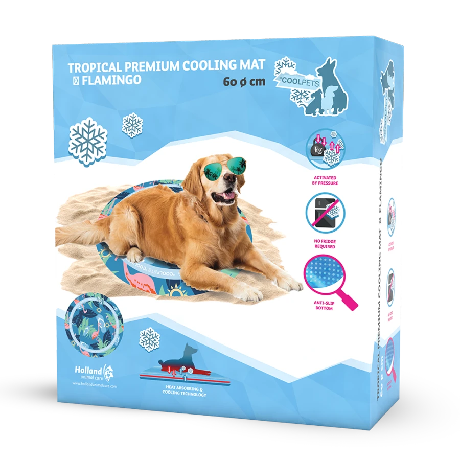 H.A.C. CoolPets Tropical Premium Cooling Mat 3 H.A.C. CoolPets Tropical Premium Cooling Mat