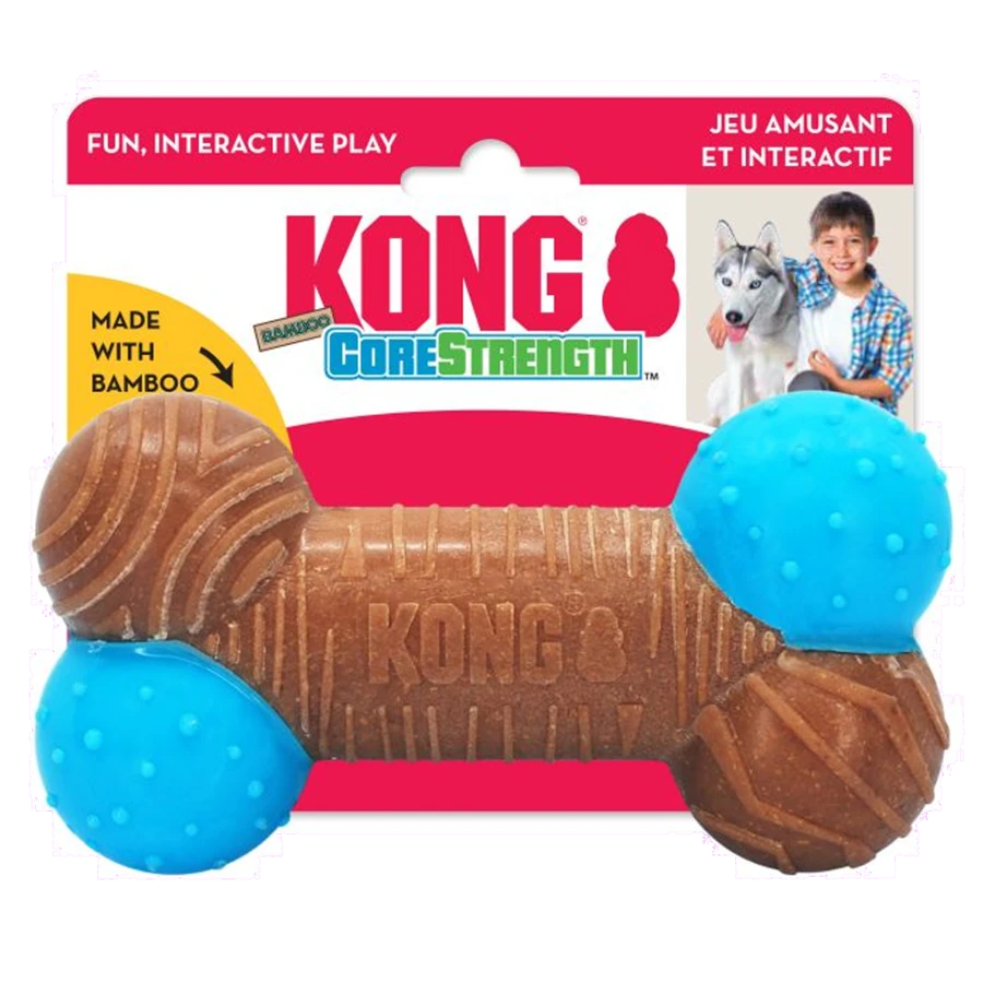 Kong CoreStrength Bamboo Bone Lg 3 Kong CoreStrength Bamboo Bone Lg