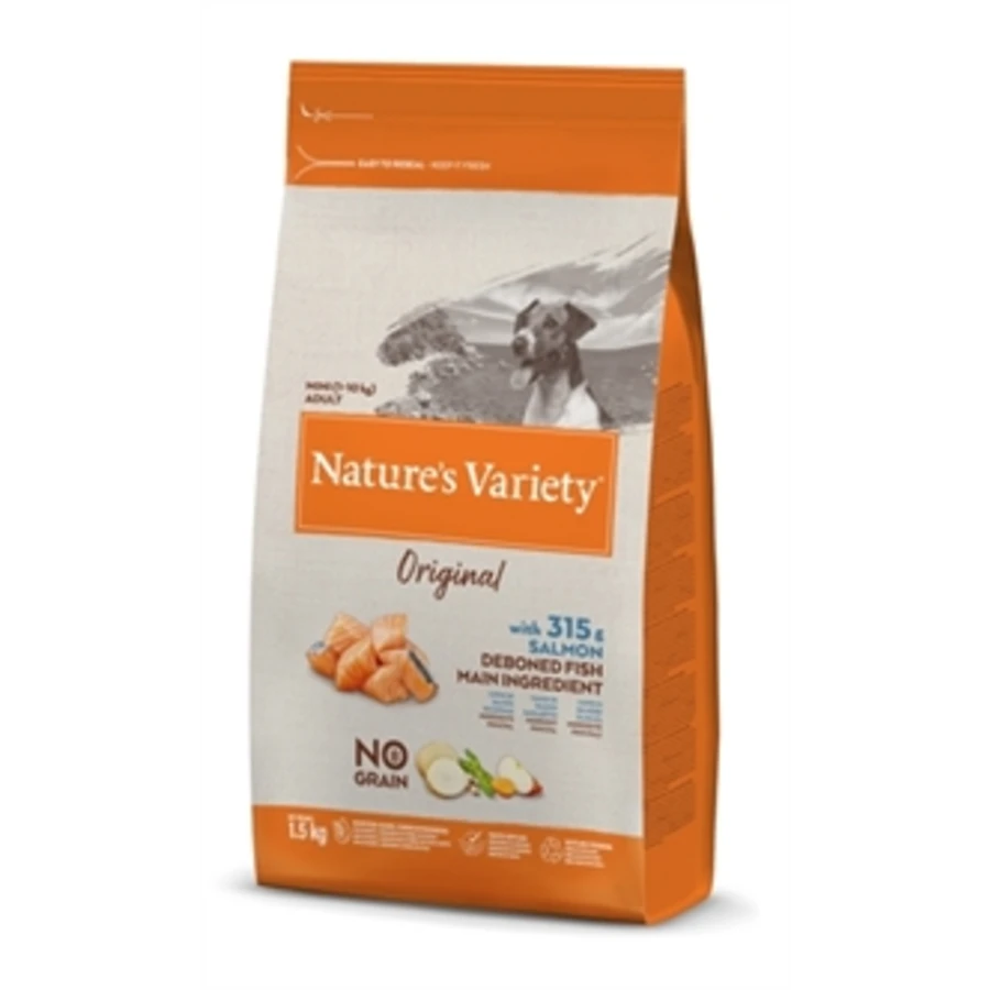 Natures Variety Original Adult Mini Salmon No Grain 3 Natures Variety Original Adult Mini Salmon No Grain
