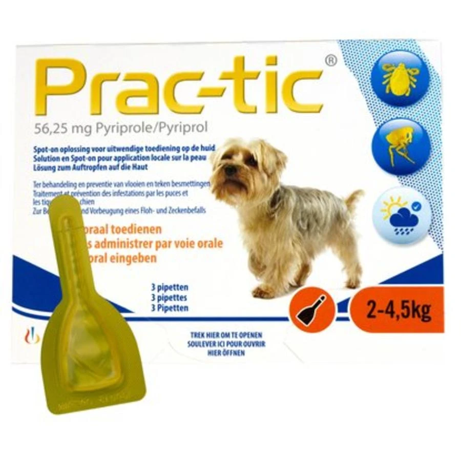 Novartis Prac-tic Teek & Vlo - 3 Pipetten 3 Novartis Prac-tic Teek & Vlo - 3 Pipetten