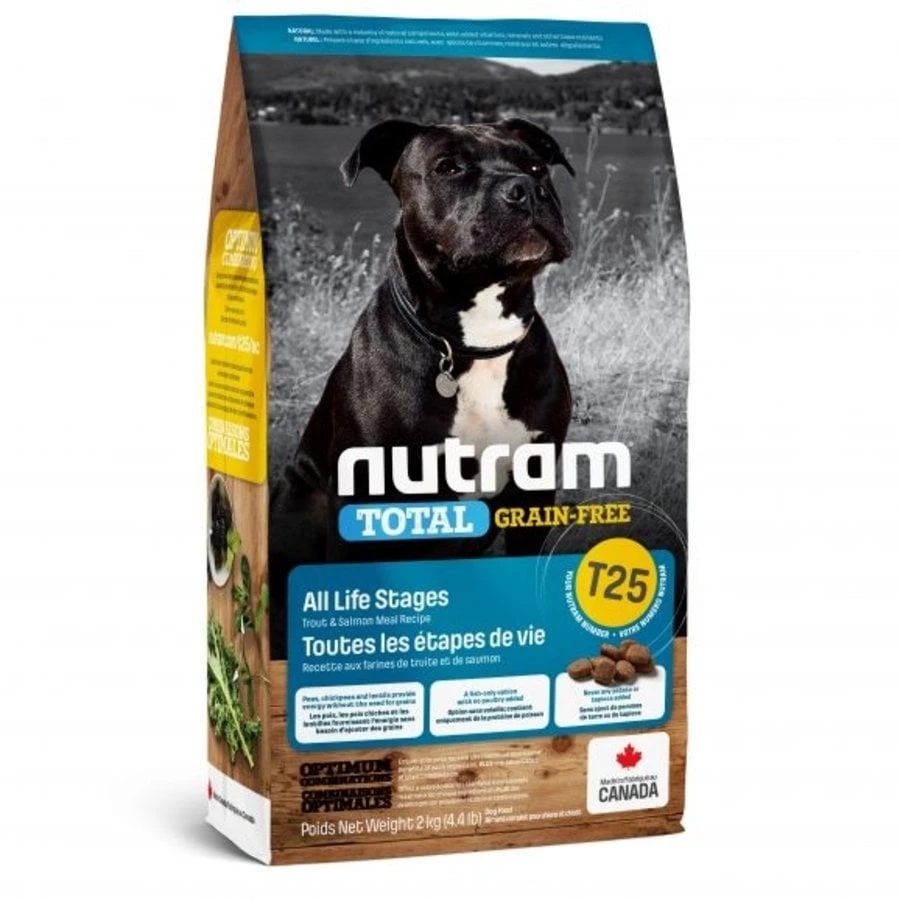 Nutram Grain Free Salmon En Trout T25 3 Nutram Grain Free Salmon En Trout T25