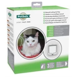 Petsafe Staywell Deluxe Kattenluik Met Tunnel Wit