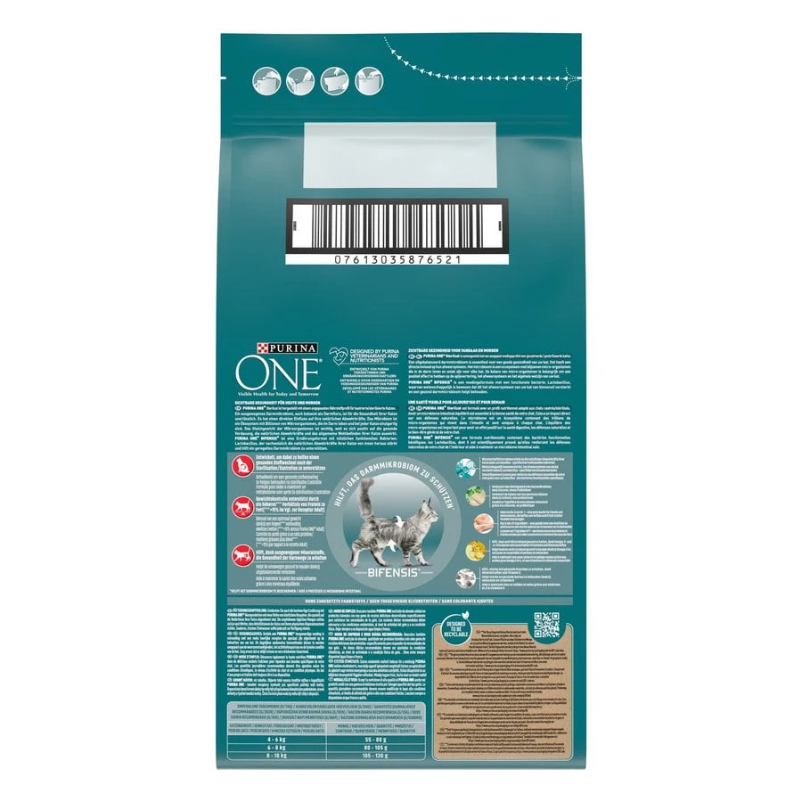 Purina One Adult Sterilcat Kip & Tarwe 4 Purina One Adult Sterilcat Kip & Tarwe - Afbeelding 2