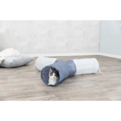 Trixie Speeltunnel Grijs -PetPlezier Verkoopwinkel trixie speeltunnel grijs 2