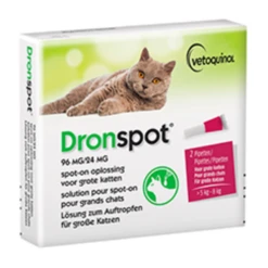Vetoquinol Dronspot Tegen Wormen -PetPlezier Verkoopwinkel vetoquinol dronspot tegen wormen 2