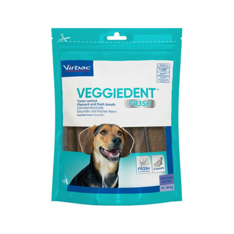 Virbac VeggieDent Kauwstrips 4 Virbac VeggieDent Kauwstrips - Afbeelding 2