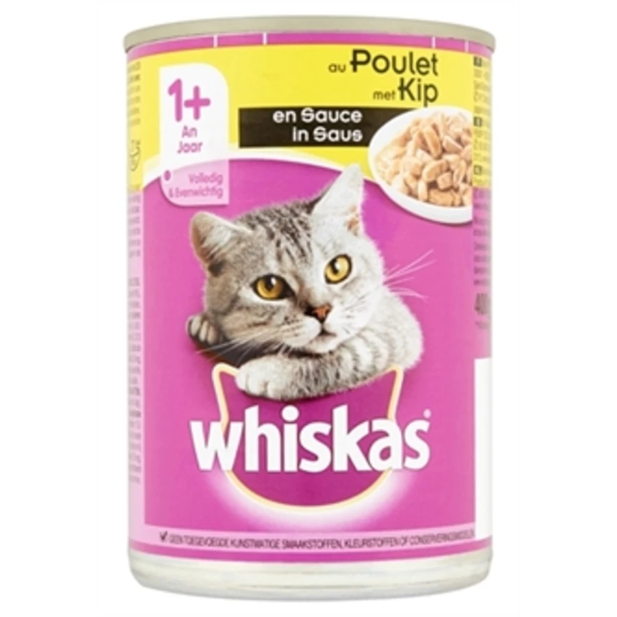Whiskas Adult Brokjes Blik 12 Pack 3 Whiskas Adult Brokjes Blik 12 Pack